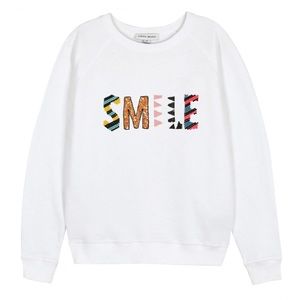 Uzma Bozai “SMILE” sweatshirt size small